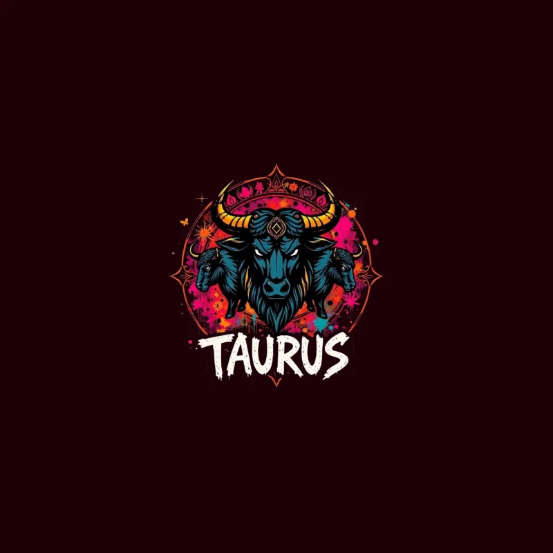 Taurus Astrology Art iPhone Case