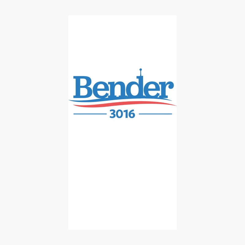 Bender 3016 Political Campaign Logo iPhone Case