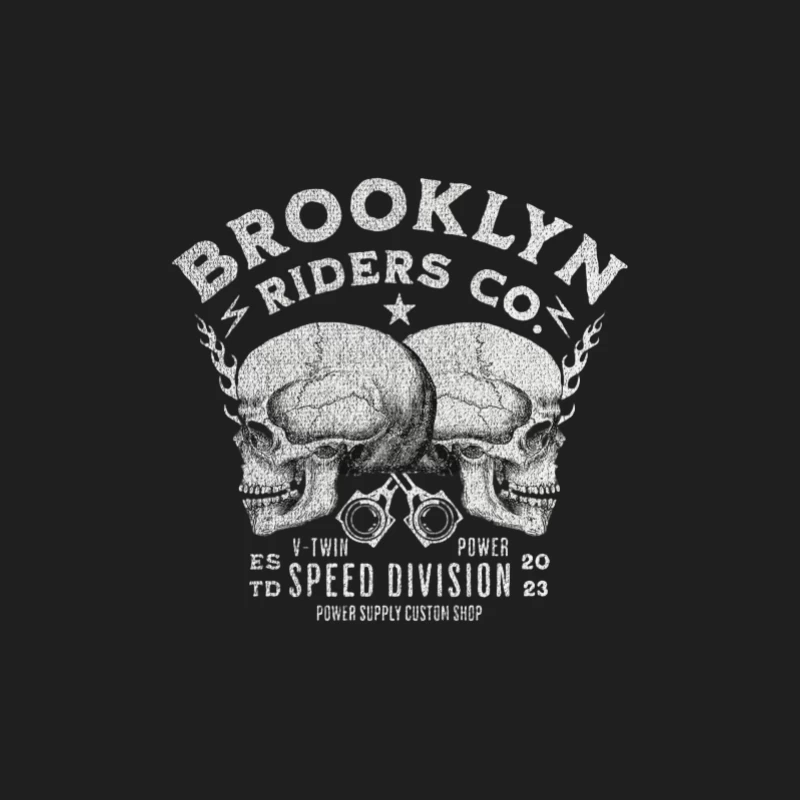 Design de Crâne Brooklyn Riders Homme Débardeur