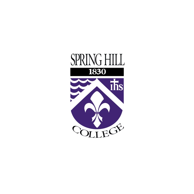 Spring Hill College Historic Shield Logo with Religious Symbolism (Est. 1830) Travel Mug