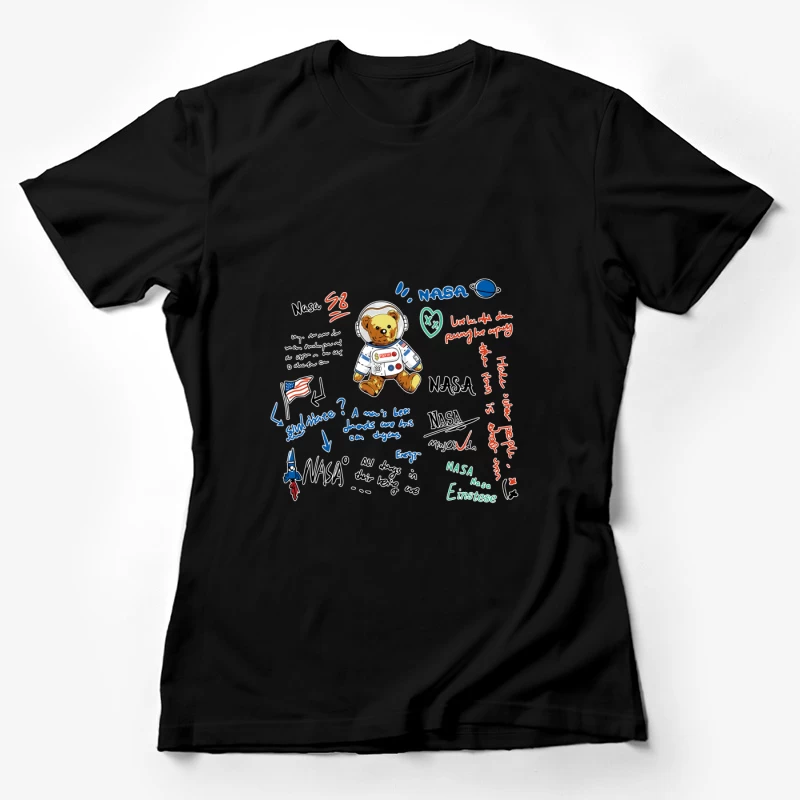 NASA-Teddy in Raumanzug Damen T-Shirt