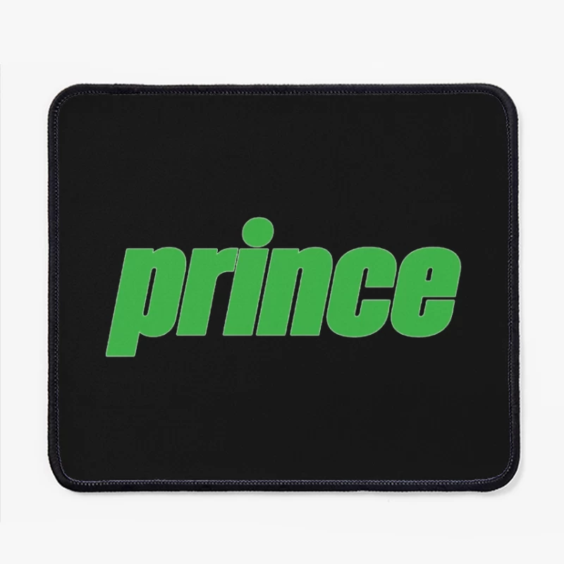 Prince Sports Brand Green Logo Mouse Pad