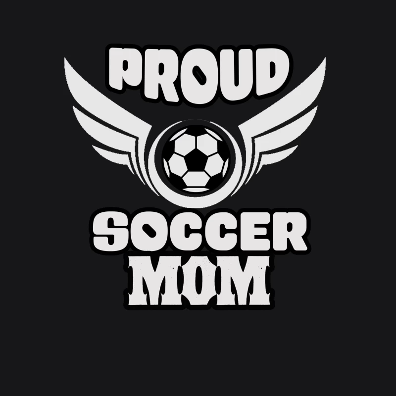 Design Fier de Maman de Foot Femme Sweat à capuche