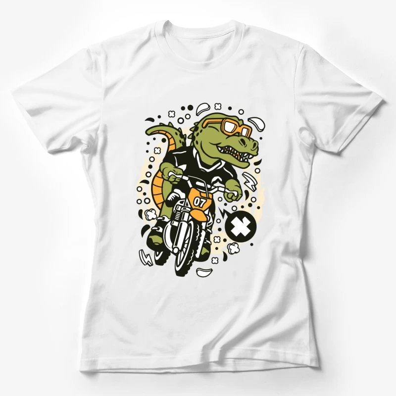 Crocodile Motard Aventure Femme T-Shirt