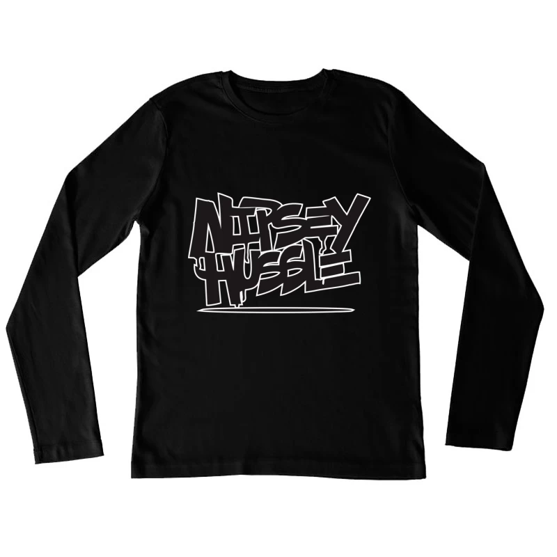 Nipsey hussle logo Female Long Sleeve T-Shirt