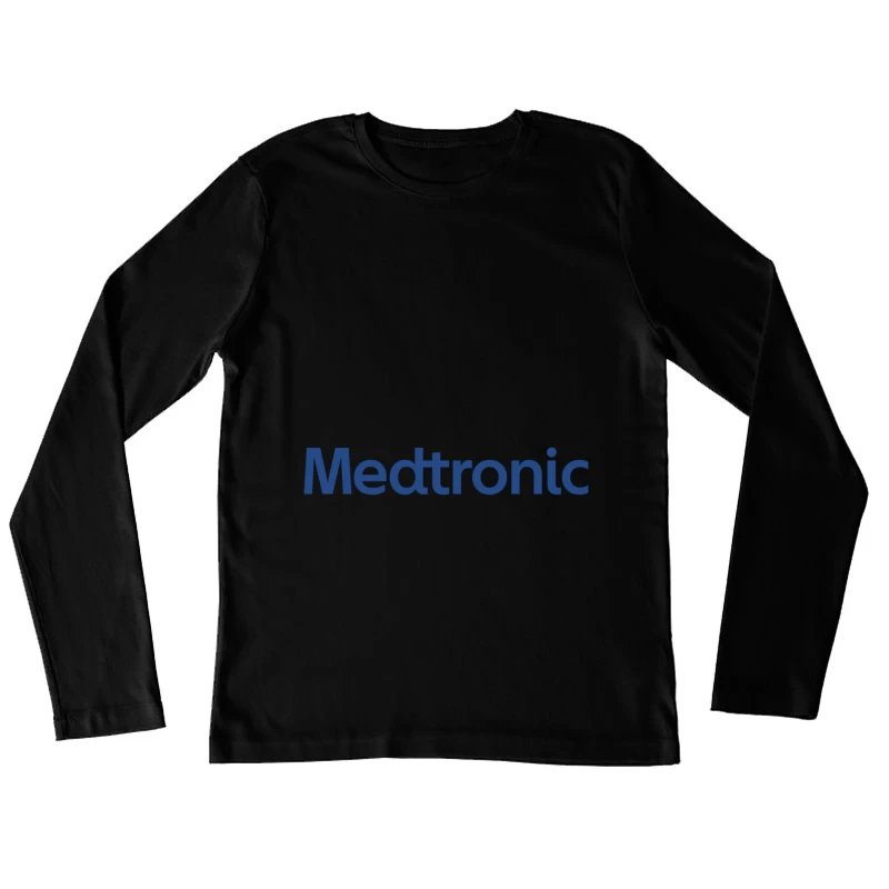 Medtronic Corporate Healthcare Technology Logo Female Long Sleeve T-Shirt