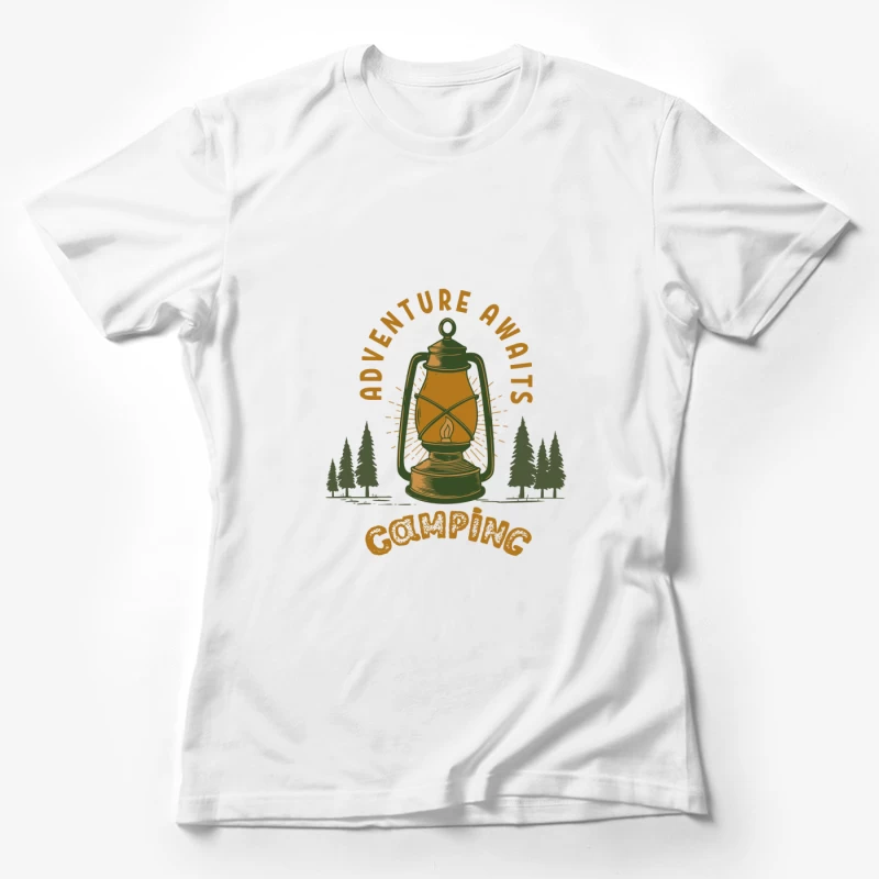 Campingabenteuer mit Laternenlicht Damen T-Shirt