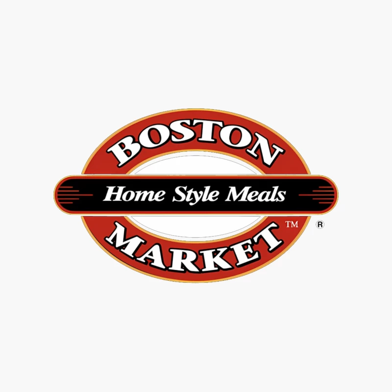 Boston Market Home Style Meals Restaurant Logo Cotton Tote Bag