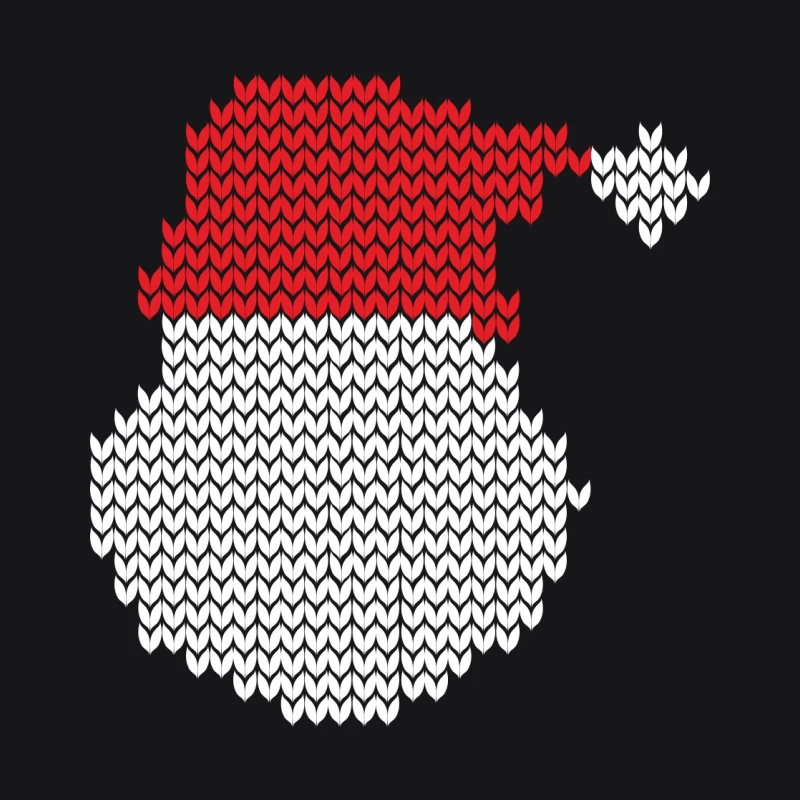 Bonhomme de neige avec chapeau de Noël en pixel art Femme Sweat à capuche
