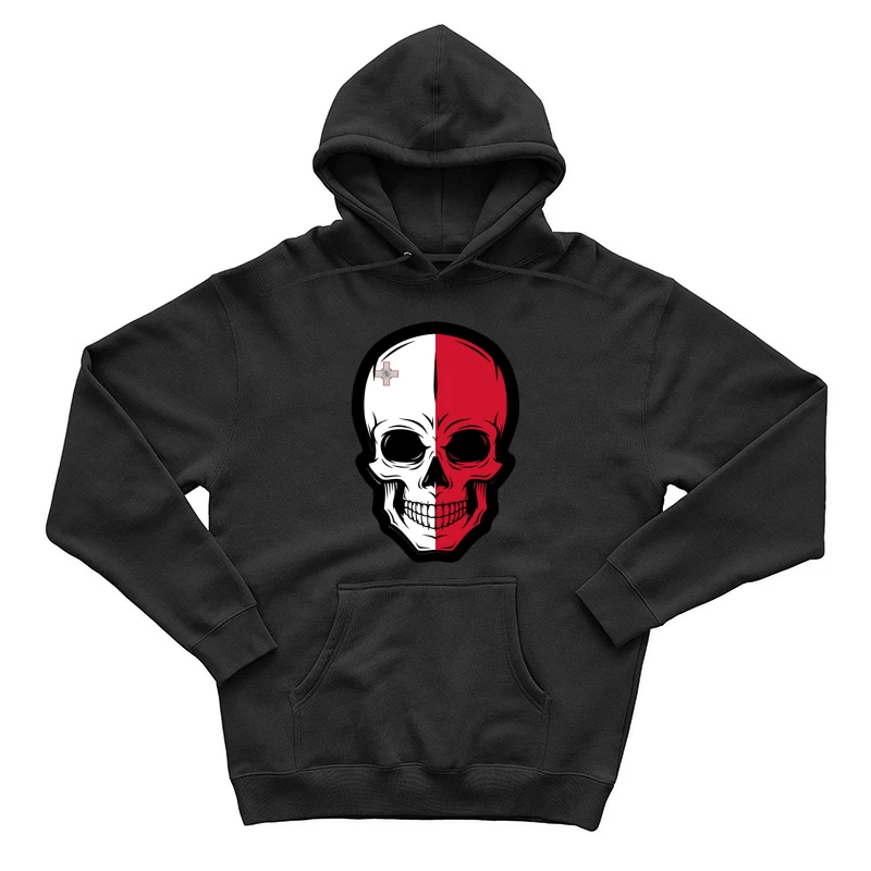 Maltesische Totenkopf-Kunst Herren Pullover Hoodie