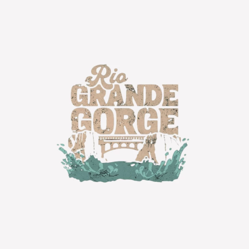 Rio Grande Gorge Abenteuer Herren T-Shirt