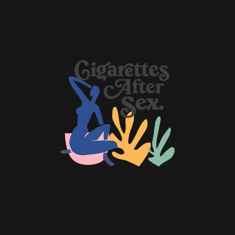 Cigarettes After Sex   Original Retro Fan Art Design Desk Mat