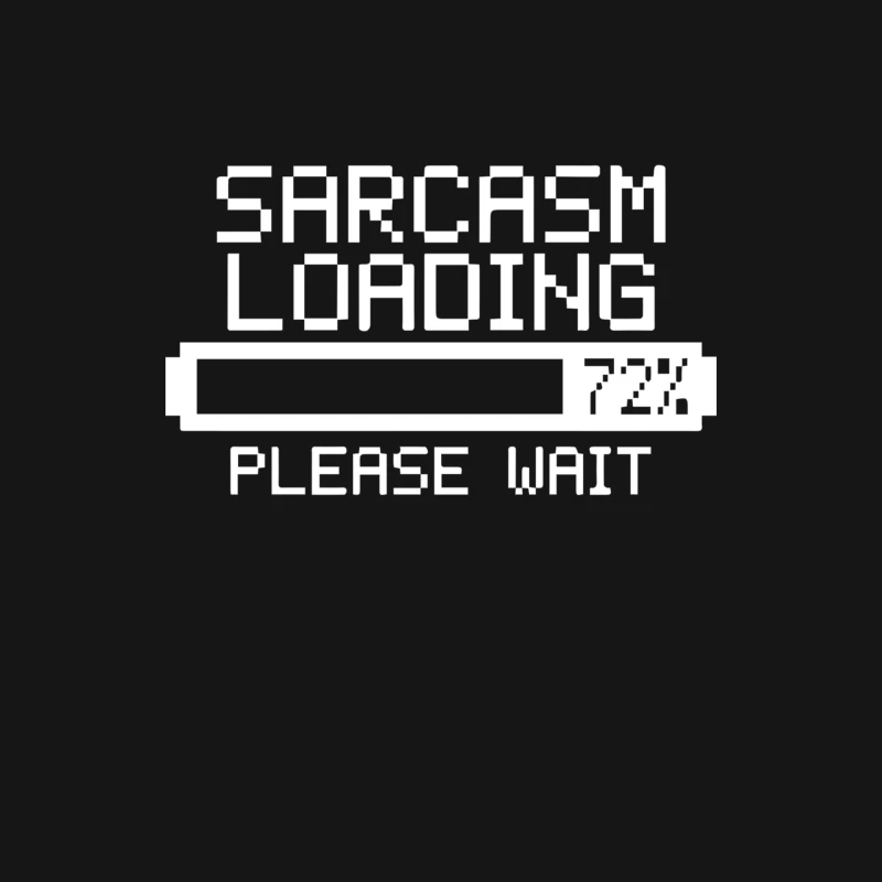 Sarcasm Loading Male Long Sleeve T-Shirt