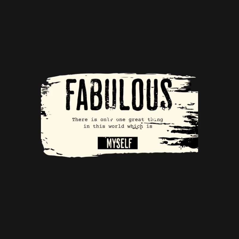 Fabelhaftes Selbstbewusstsein Design Herren T-Shirt