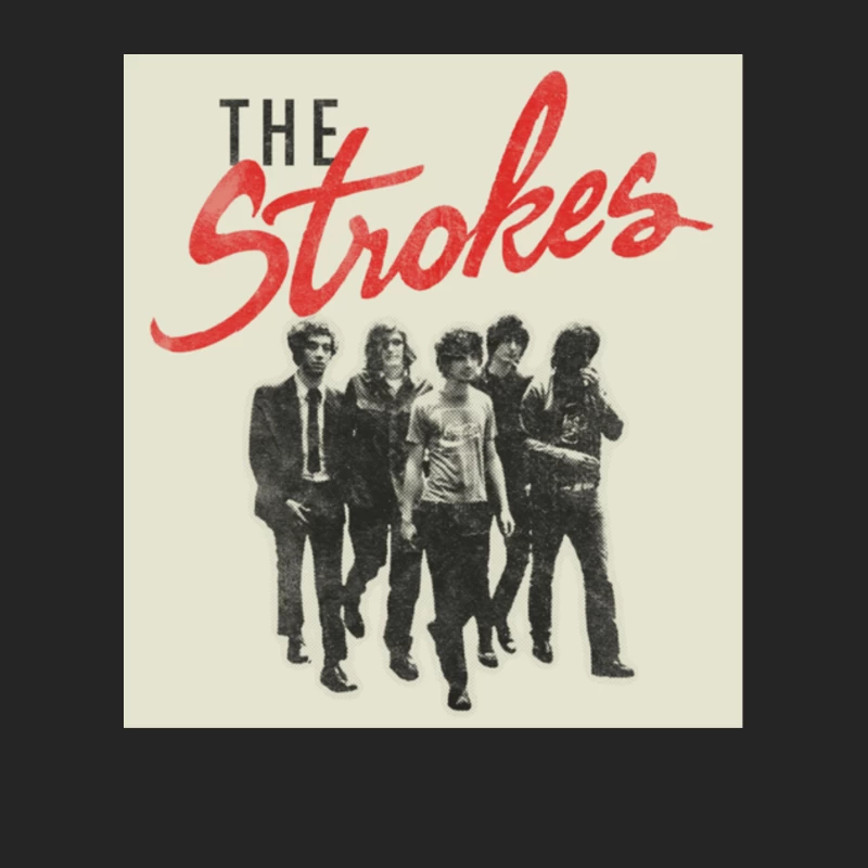 The Strokes Vintage Rock Band Album Artwork Female Pullover Sweatshirt
