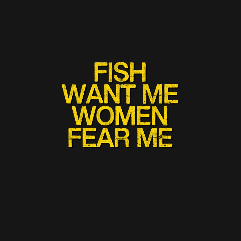 Fish Want Me - Women Fear Me Desk Mat