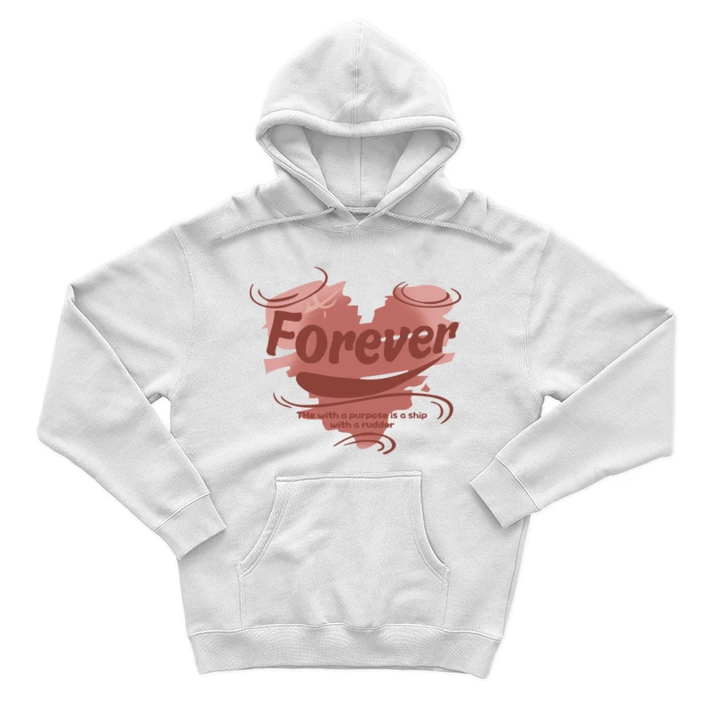Herzdesign mit Spruch Herren Pullover Hoodie