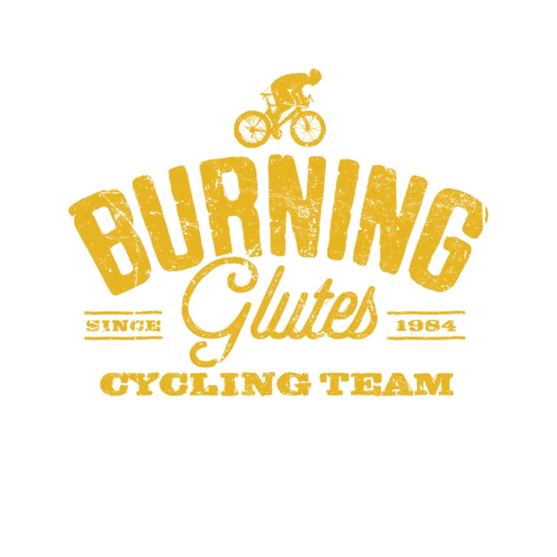 Burning Glutes Cycling Team Tapestry