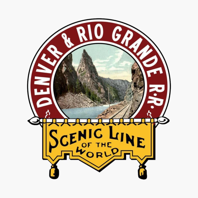 Denver and Rio Grande Cotton Tote Bag