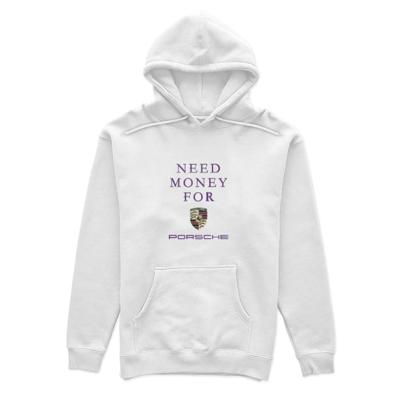 Geld sammeln für einen Porsche Damen Pullover Hoodie