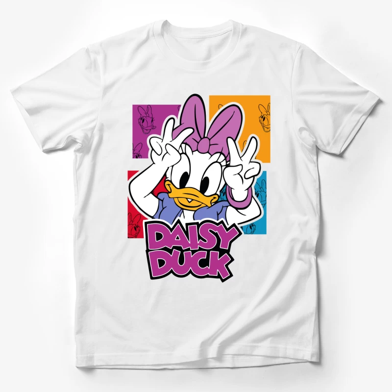 Retro Cartoon Duck – Playful & Nostalgic Design Male T-Shirt