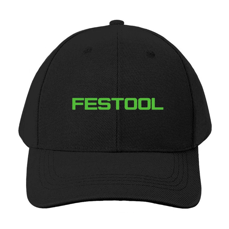 Festool Green Industrial Power Tool Brand Logo Baseball Cap