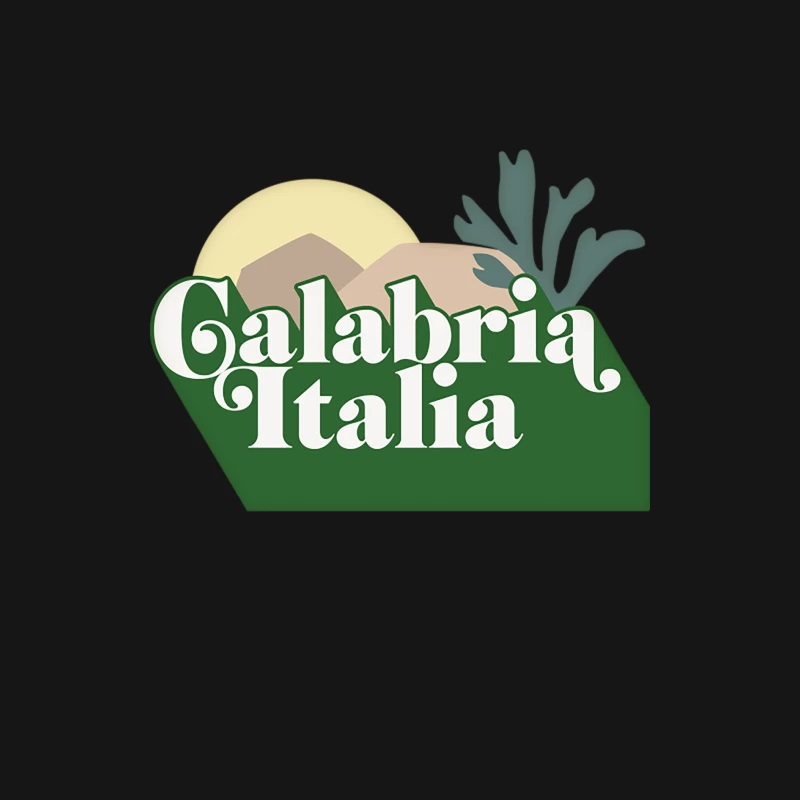 Calabria, Italia   Original Retro Design Female Long Sleeve T-Shirt