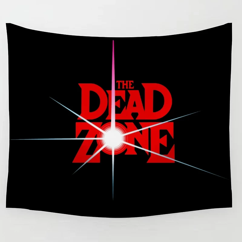 The Dead Zone: Stephen King Horror Novel Logo Tapestry