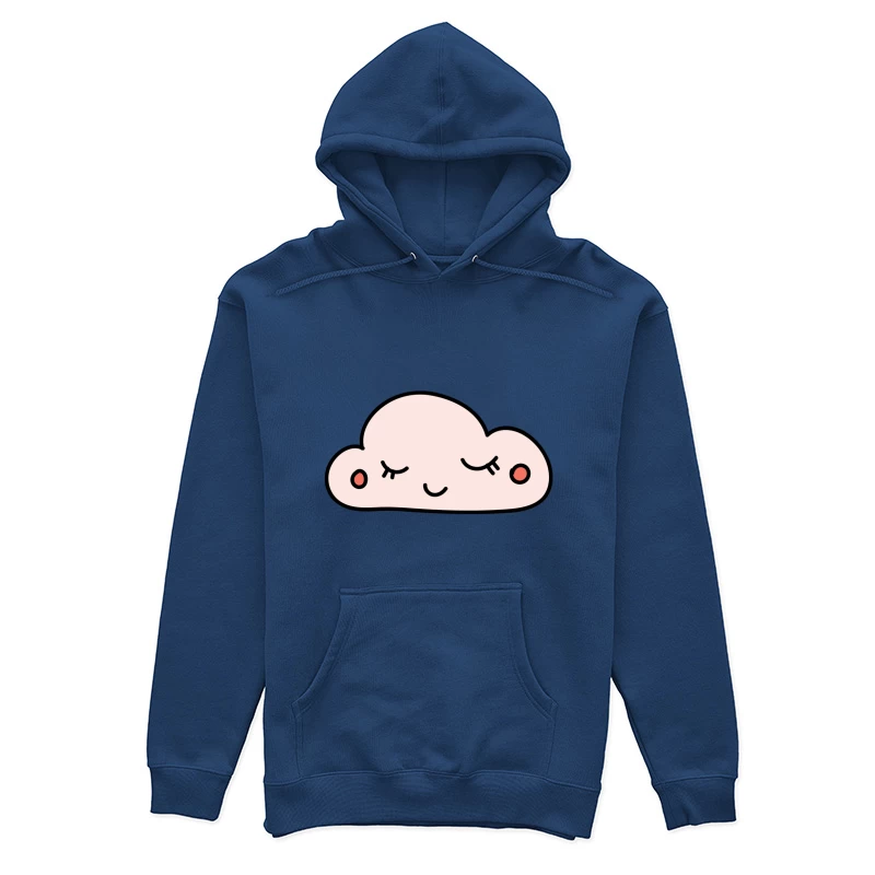 Nuage Kawaii avec Visage Calme Femme Sweat à capuche