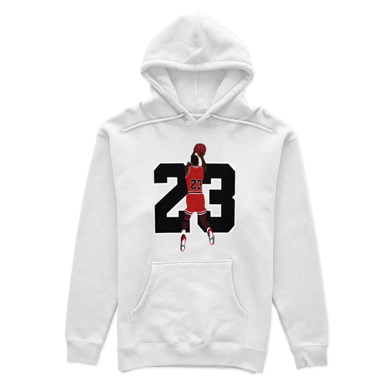 Basketballspieler mit Nummer 23 Damen Pullover Hoodie