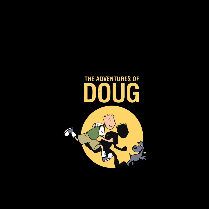 The Adventures of Doug - Classic 90s Animated Series Logo iPhone Case