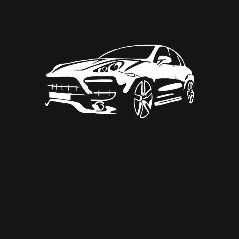 Porsche Cayenne 955 Tuning Car SUV Facelift 4x4 Turbo Male Long Sleeve T-Shirt