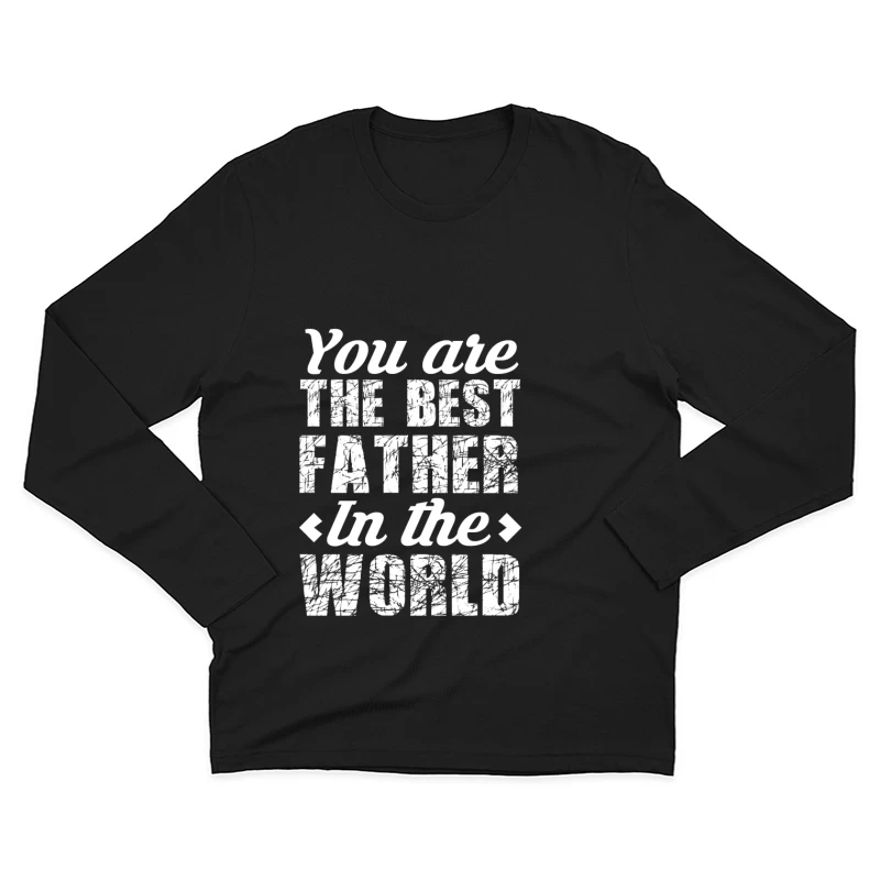 Le Meilleur Père du Monde Homme Manches Longues T-Shirt