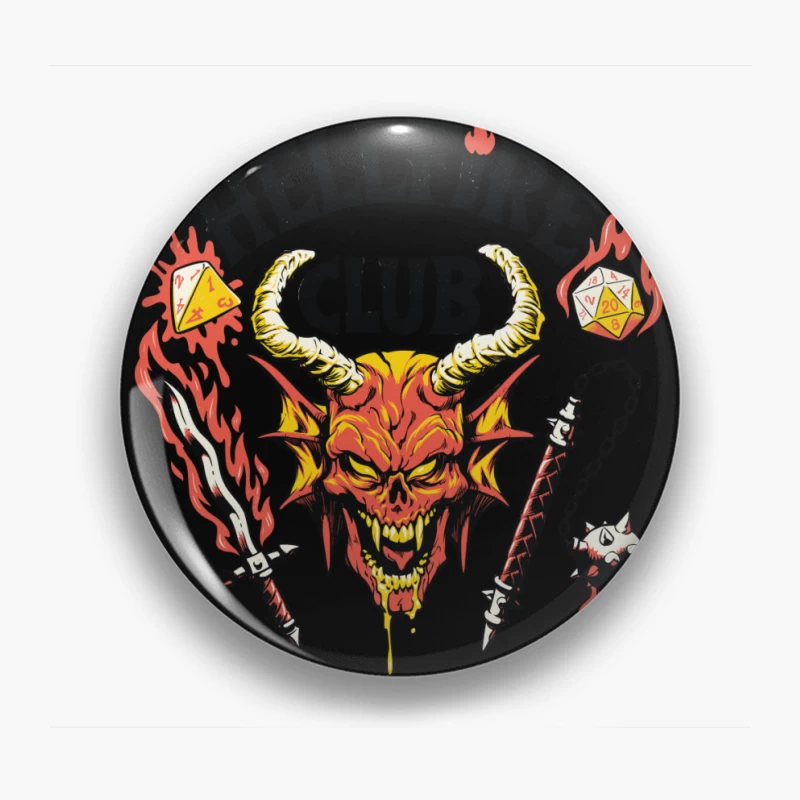 Hellfire Club Logo Design Pin