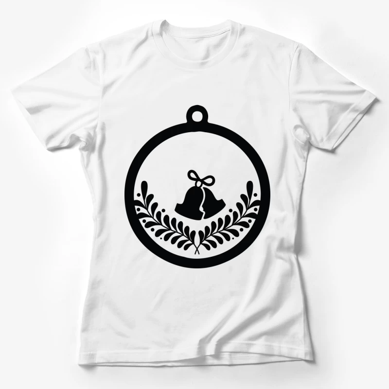 Ornement de Noël avec cloches Femme T-Shirt