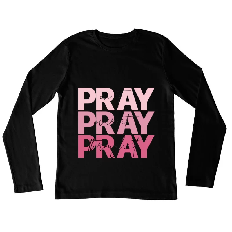 Glaube und Beharrlichkeit Damen Langarm T-Shirt