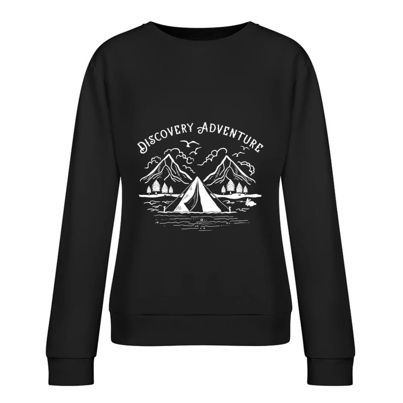Entdeckungsabenteuer im Gebirge Damen Pullover Sweatshirt