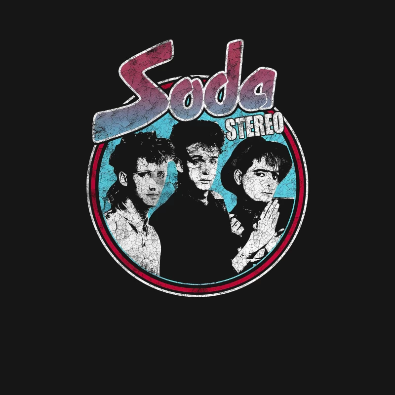 Soda Stereo Vintage Female Long Sleeve T-Shirt