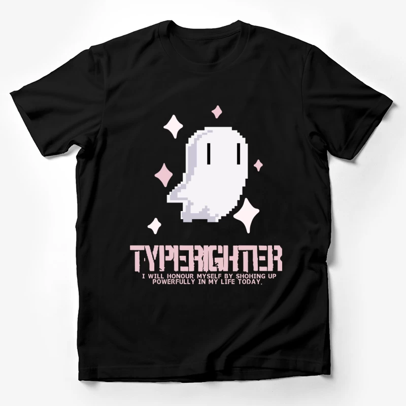 Niedlicher Geist mit inspirierendem Zitat Herren T-Shirt