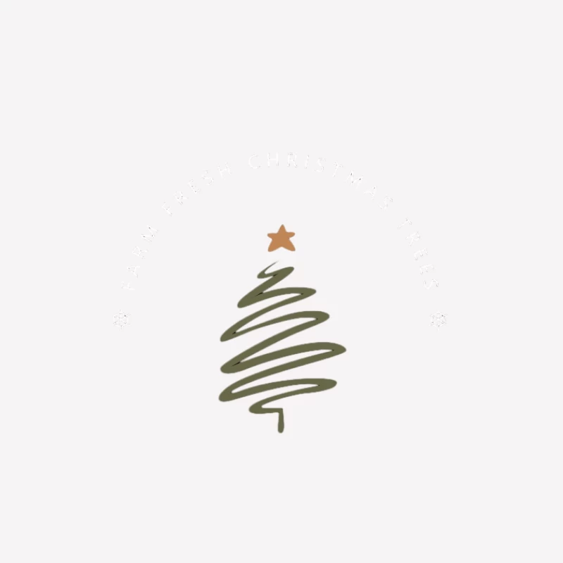 Alberi di Natale freschi Maglietta Uomo