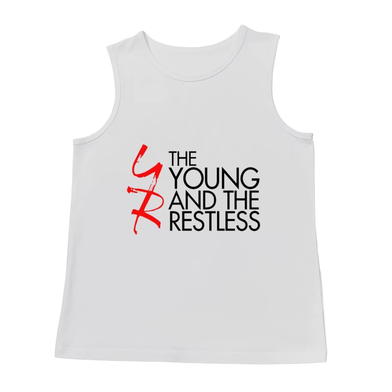 The Young and the Restless TV Show Logo Design Male Tank Top