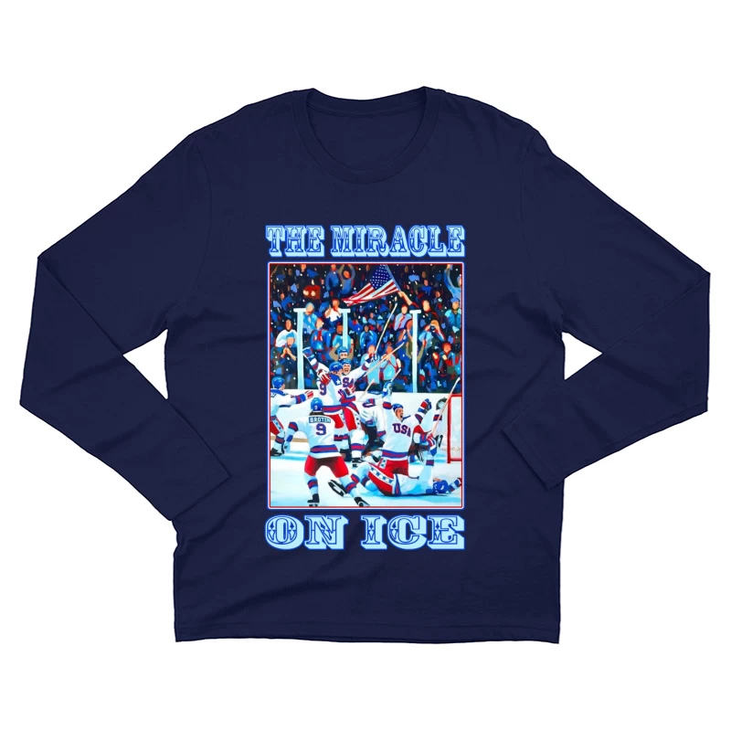 Team USA 1980 - THE MIRACLE ON ICE Male Long Sleeve T-Shirt