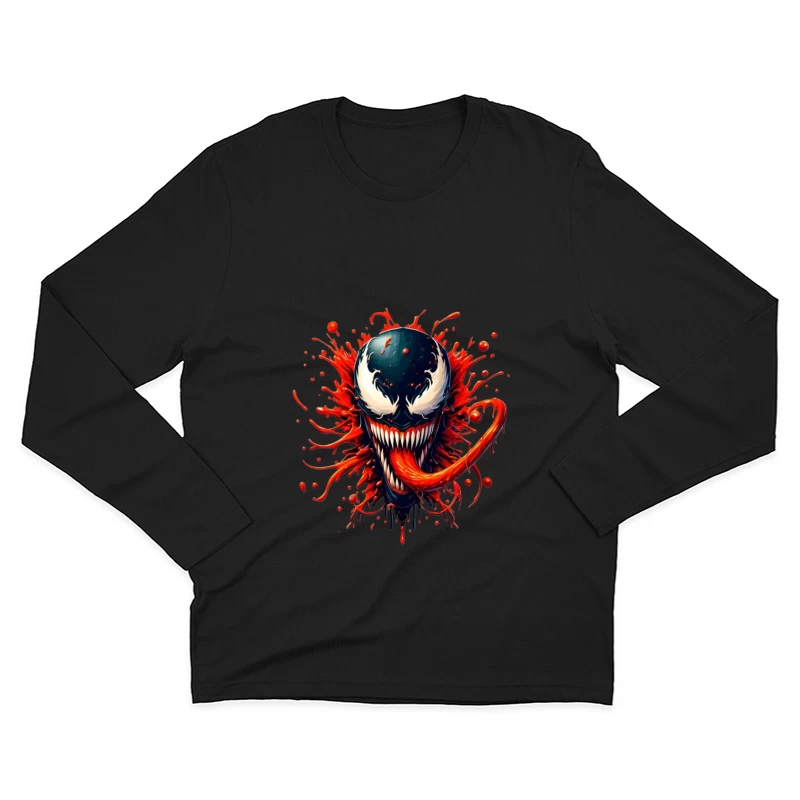 Venom Artwork Male Long Sleeve T-Shirt