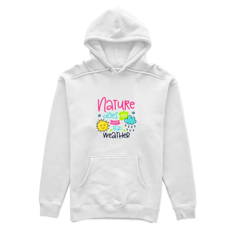 Nature et Météo Positif Femme Sweat à capuche