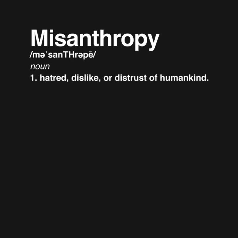 Misanthropy Mouse Pad
