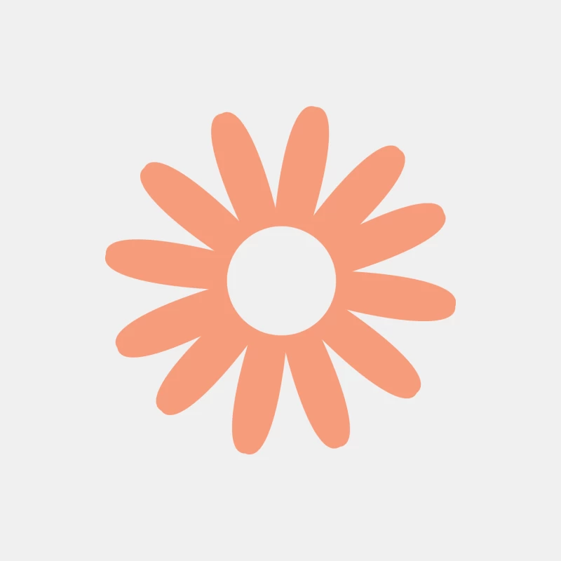 Designer graphique fleur orange Homme Débardeur