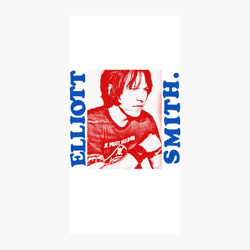 Elliott Smith  Retro Styled Fan Art Design iPhone Case
