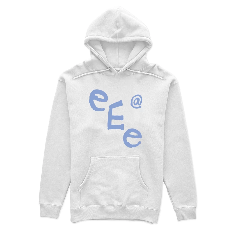 Abstrakte Buchstaben und Symbole Damen Pullover Hoodie