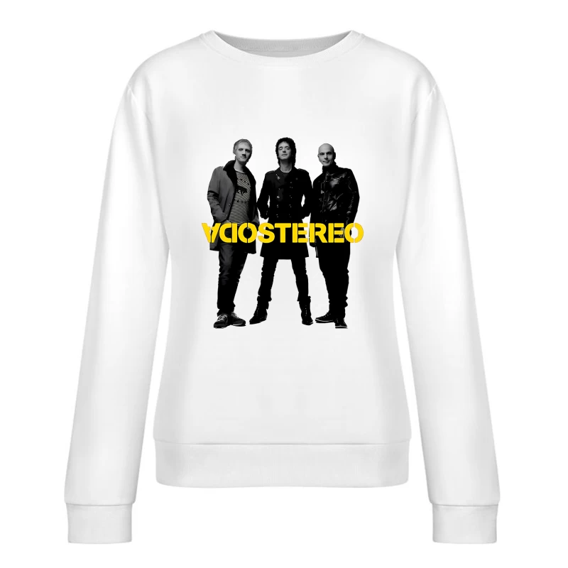 Soda Stereo Band 2 Female Pullover Sweatshirt