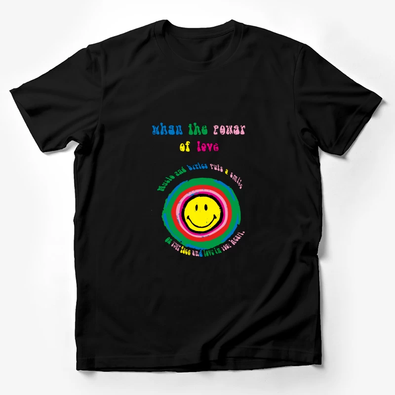 Kraft der Liebe Smile-Design Herren T-Shirt
